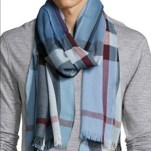 BURBERRY✨ Blue scarf